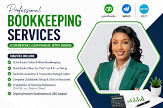 do quickbooks online bookkeeping with quickbooks clean up and wave accounting