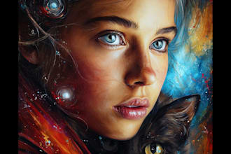 paint renaissance art oil painting portrait