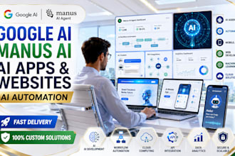 be your google antigravity, manus ai developer for mobile app and website
