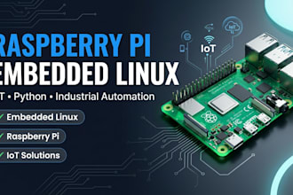 develop raspberry pi embedded linux and iot projects