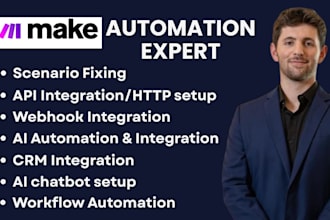 fix make com made com setup make com automation make com expert make com