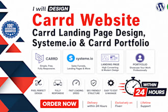 design carrd website carrd landing page design systeme io carrd portfolio