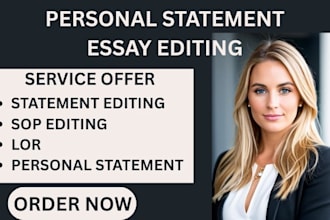 edit grad school personal statement cv sop mba phd ucas lor masters application