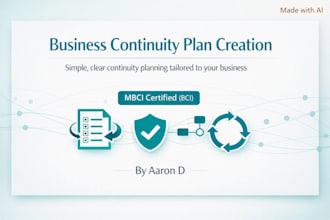 create a simple business continuity plan for your business