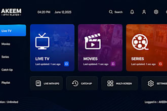 white label ibo player with custom branding, ibo ultra iptv app with admin panel