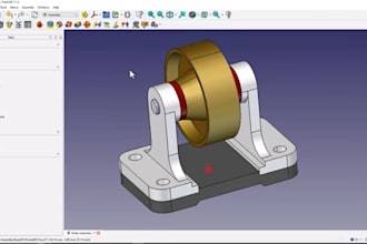 do 3d parametric modeling and assembly in freecad
