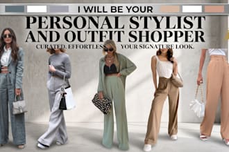 be your personal stylist and outfit shopper