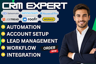 setup jobtread connecteam housecall pro salesmate workiz roofr zapier integraton