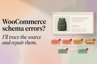 audit and fix woocommerce schema markup