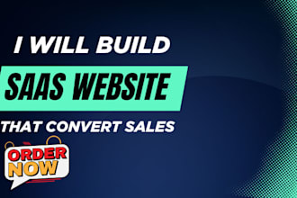 build saas website design