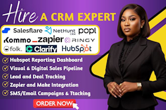 do salesflare clarify folk nethunt kommo automation hubspot zapier integration