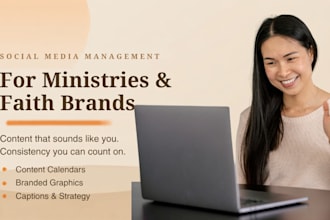 manage social media for your church, ministry or faith based brand