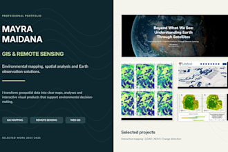 create professional gis maps and spatial analysis