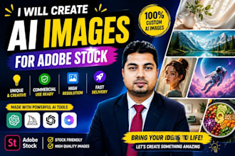 create commercial ai images for adobe stock