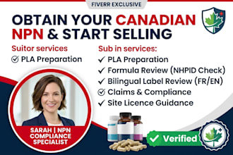 get health canada npn registration for supplement compliance