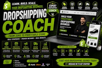 shopify dropshipping mentor, shopify coach and shopify consultants
