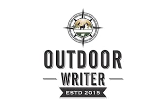 design spectacular super outdoor writer logo