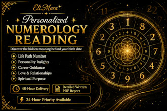 provide a detailed numerology reading based on your birth date
