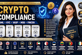 do crypto company vasp aml kyc msb and fincen compliance registration