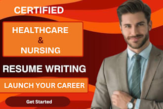 write an ats healthcare resume medical CV nursing resume and cover letter