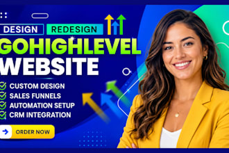 design gohighlevel ghl landing page, funnel, and automation