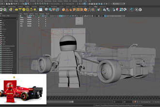 create custom lego minifigure 3d printed lego design moc model lego stl file