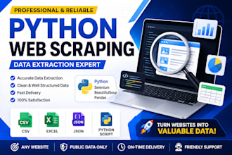 do python web scraping for data extraction