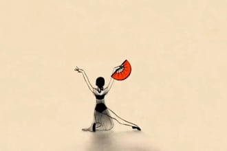 create hand drawn 2d frame by frame line art animation