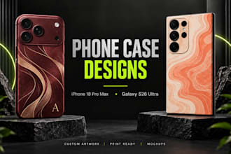 design custom phone cases for your brand with printify and printiful