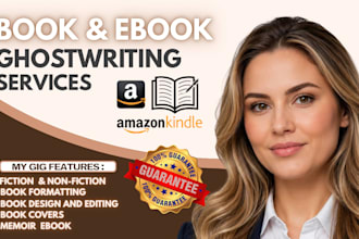 be fantasy ebook ghostwriter, ebook writer, book and ebook editing, ghostwriter