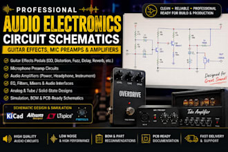 do audio electronics circuits schematics for guitar effects,mic preamp,amplifier