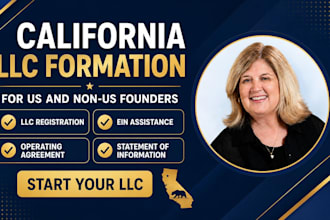 form your california llc for non US founders