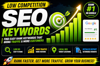 do low competition and high search volume keyword research
