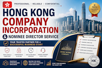 provide hong kong company incorporation and nominee director service