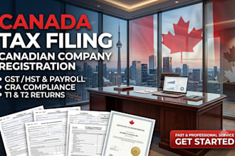do canada tax filing, canadian company registration