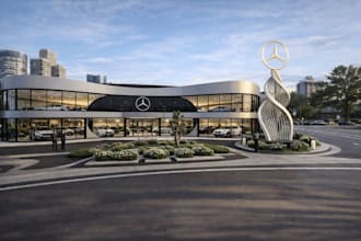 remodel 3d automotive car for sales,marketing, cgi car showroom render,3d layout