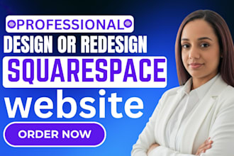 create a professional squarespace website specialist