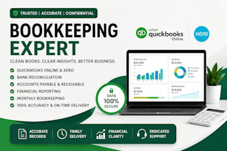 do bookkeeping in xero  quickbooks
