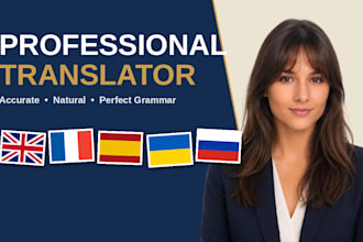 translate content in 5 languages