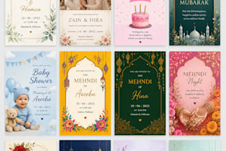 design beautiful wedding invitation card in canva