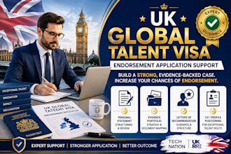 provide support for your uk global talent visa endorsement application