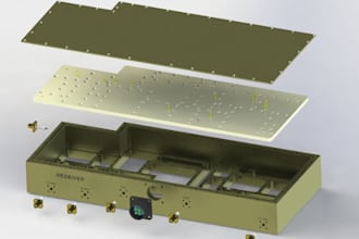 3d cad, electronic enclosure, pcb housing, device casing and mechanical housing