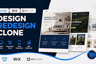 design redeisgn clone weebly website weebly store wix studio website seo