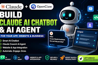 build claude ai chatbot claude cowork ai agent for your app website and business