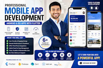 build mobile app development app developer flutter react native ai app creation