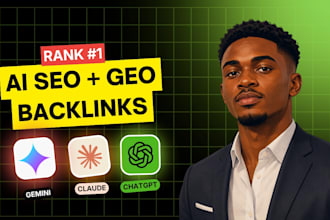 boost SEO and aio with quality GEO backlinks or ai mentions