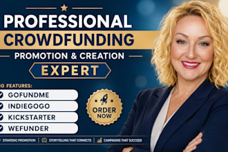 promote gofundme kickstarter indiegogo campaign promotion