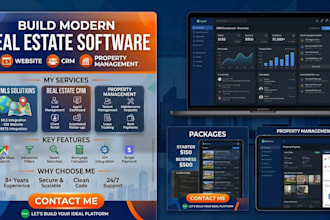 develop mls idx real estate websites CRM and property management systems