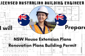prepare nsw house extension plans renovation plans building p er m it