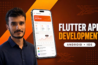 do flutter mobile app development for android and ios